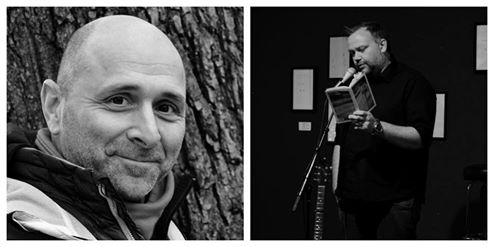 Läsning på poesimässan i Stockholms stadsbibliotek den 25&nbsp;mars