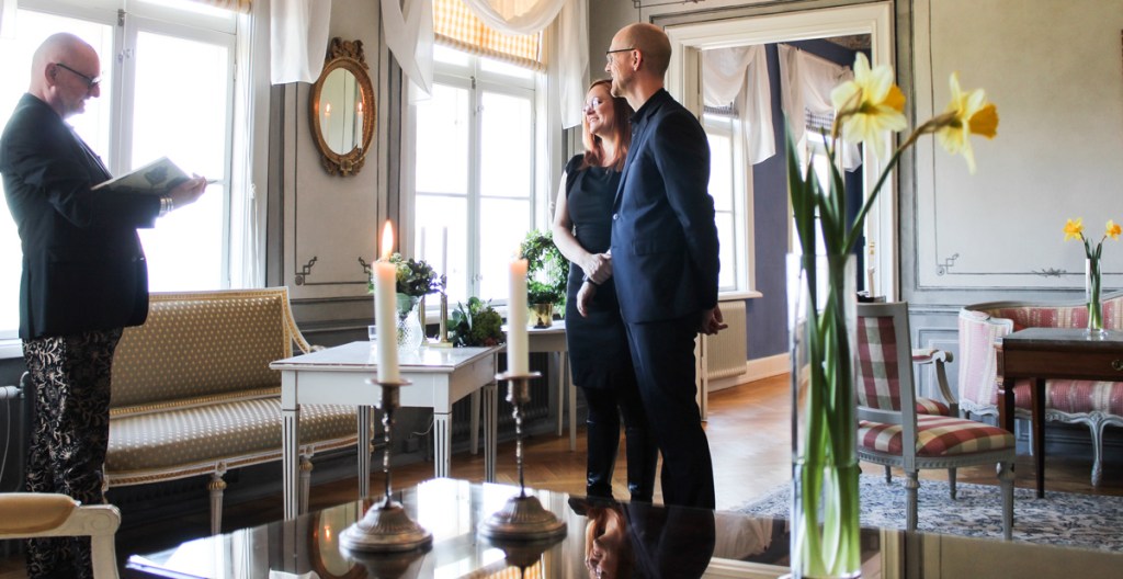 Jenny och Mattias bröllop i Rosenlunds&nbsp;herrgård