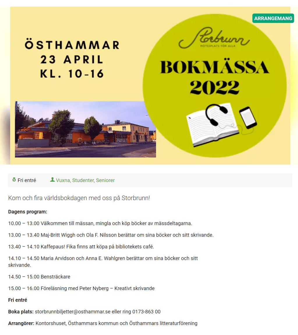 På lördag i&nbsp;Östhammar