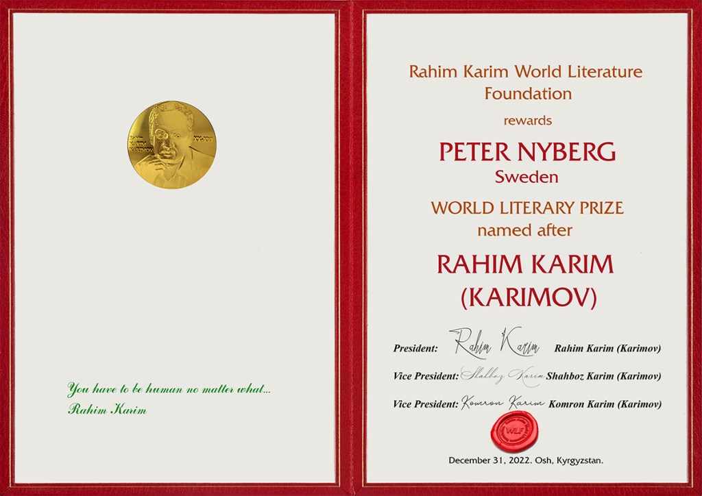 Rahim Karim World Literary Prize