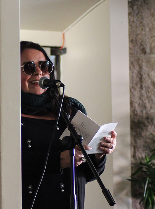 Lina Hagelbäck, Tranås at the fringe 2023. Foto: Peter Nyberg.