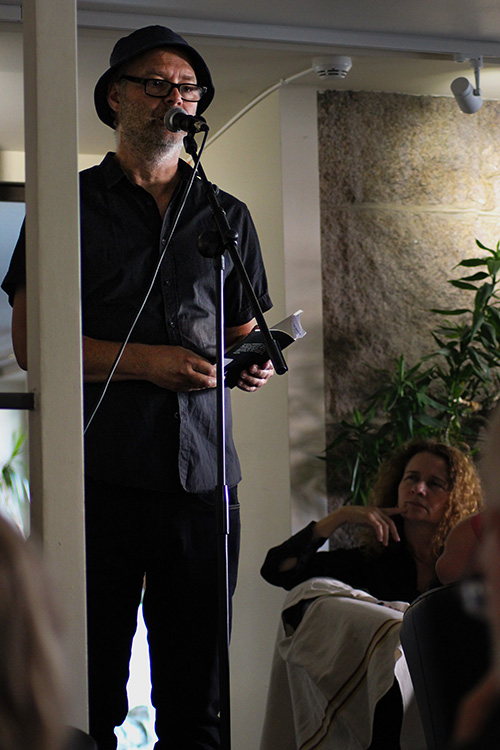 Björn Wickenberg, Tranås at the fringe 2023. Foto: Peter Nyberg.