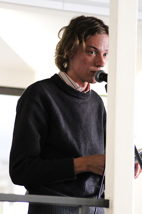 Leon Jaskoviak Åstrand, Tranås at the fringe 2023. Foto: Peter Nyberg.