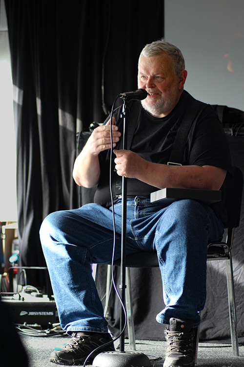 Lars Andersson, Tranås at the fringe 2023. Foto: Peter Nyberg.
